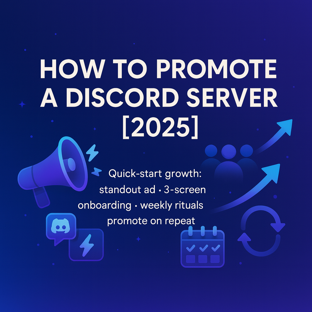 How to Promote a Discord Server [2025]